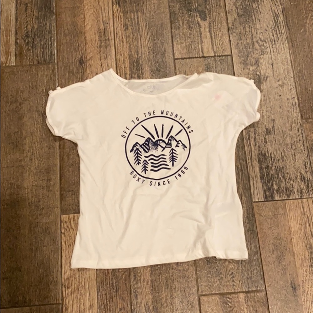 girls roxy tee